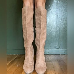 Sam Edelman Circus suede knee-high boots size 7.5